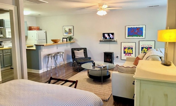 Athens Casa | A Charming 1-bed Loft Apt 1.8mi to UGA in delightful Athens GA Lake neighborhood