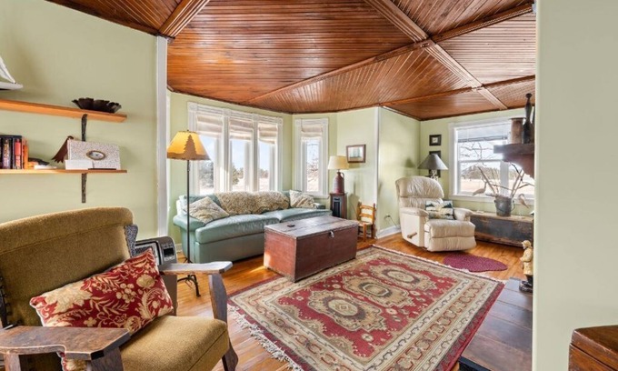 Red House Cabaña | A charming Heritage Home that provides beautiful ocean views in rural PEI.