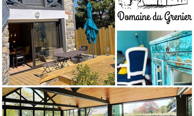 Yffiniac Cabaña | En una antigua granja, carácter cabaña, piscina, spa, sauna #arm