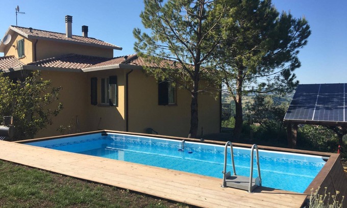 San Severino Marche Casa | A comfortable apartment with a suggestive view.