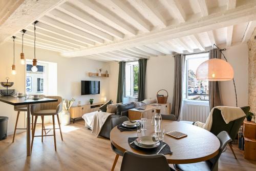 Isigny-sur-Mer Apartamento | A Fleur de Quai - Vue sur le port