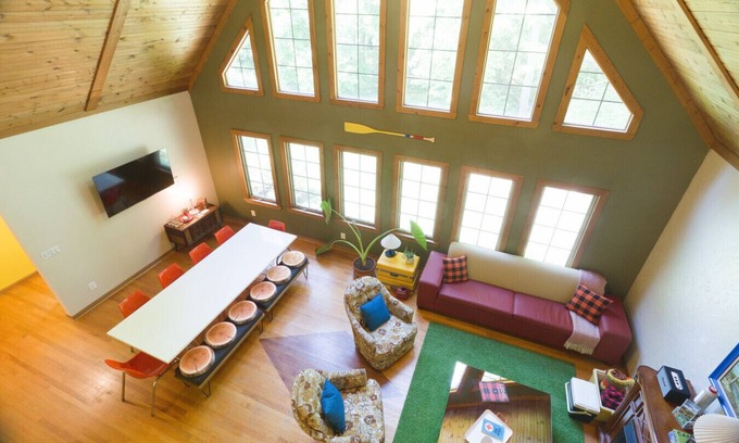 Twin Lake Casa | A-Frame Escape | Pool, Hot Tub & Games