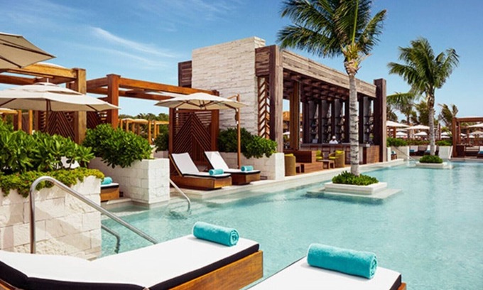 Centro de Cancún Complejo | Una suite Grand Luxxe.