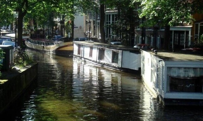 Amsterdam City Centre Alquiler De Eote | Casa flotante en el centro antiguo