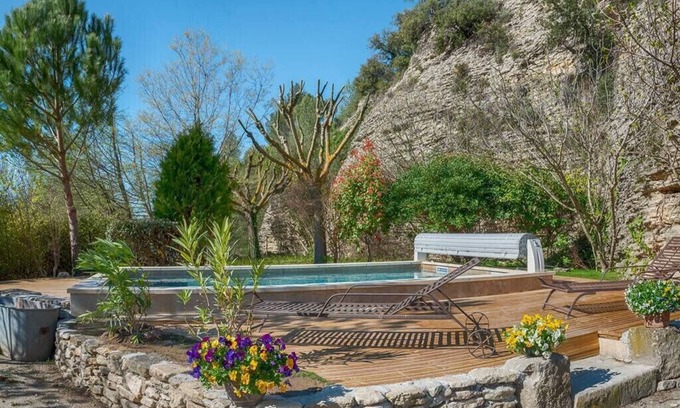 L'Isle-sur-la-Sorgue Casa | ¡Perla rara! Bonita piscina, acceso privado al río.