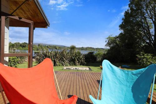 Okere Falls Casa | A Lakeside Story - Lakefront at Okere Falls