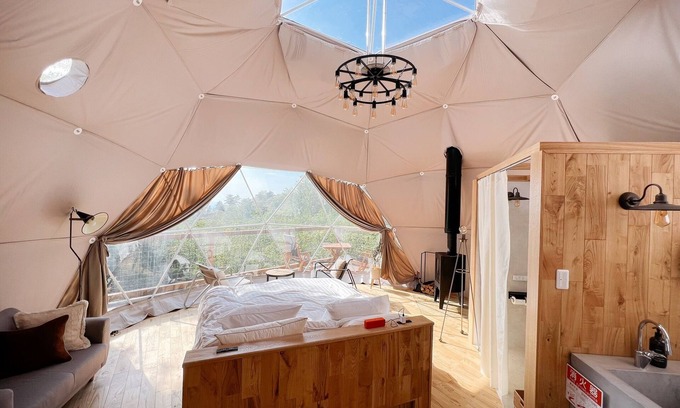 Daisen Cabina | A large glamping facility with a maximum size of 2 / Saihaku-gun Tottori