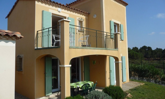 Beziers Villa | Sur de Francia - Villa tranquila en una residencia con piscina - Golf cercano.
