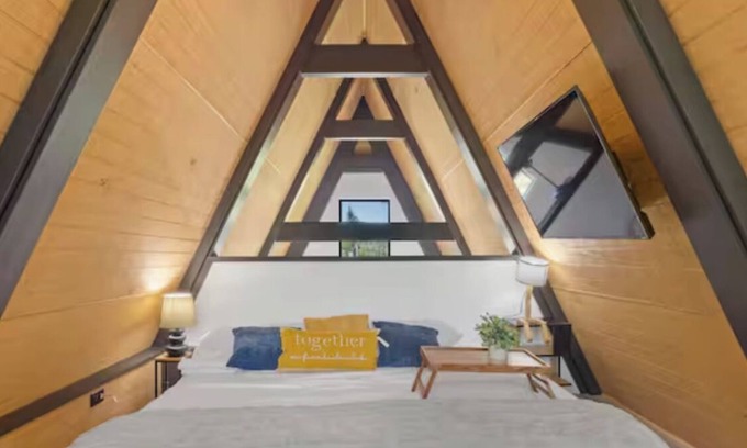 Waveland Casa | A-Mazing A-Frame Tiny Home! Loft/1 Mile to the Beach!