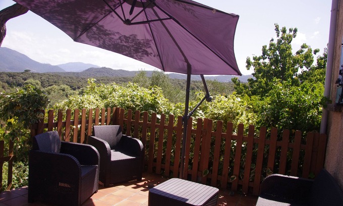 Sartene Cabaña | A Nocca, Sea 6 km, panoramic mountain views, WIFI, Air-conditioning