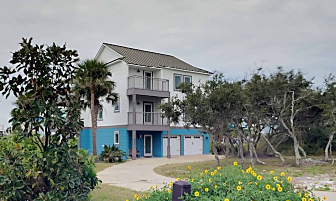 Perdido Key Coves One Casa | Casa de playa privada con muelle de 90 '. Corto paseo a la playa!