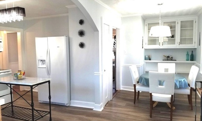 Newton Casa | A renovated home decorated with bling, in Newton NC