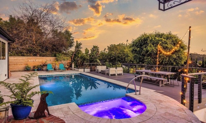 Fire Mountain Casa | A spacious Oceanside compound with pool, jacuzzui guest house and so much more!
