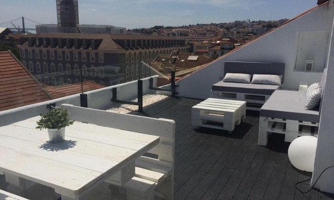 Sao Paulo Apartamento | A Terrace on a Topfloor with a View