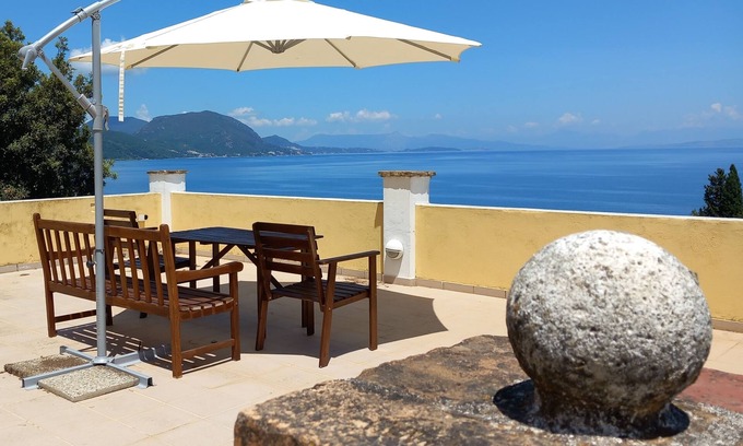 Agia Pelagia Chlomou Casa | A vacation home in Corfu. Pure relaxation & hospitality merged as one..