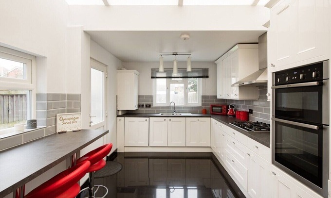 Clacton-on-Sea Casa | Casa-De Lujo-Baño Privado-Vista a la Calle