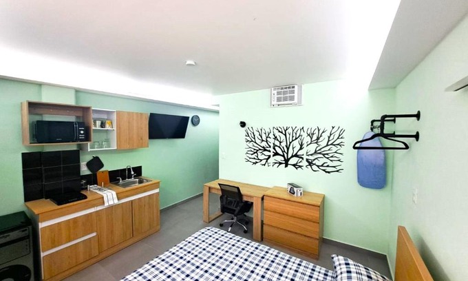 Cuautitlán Izcalli Apartamento | A05 SUITE WHITE para 1 a 2 personas, Especialistas en CORTAS, MEDIANAS Y LARGAS ESTANCIAS en IZCALLI TEPOTZOTLAN perfecto para Familias, Turistas, Contratistas, Estudiantes, Empresas A sólo 5 min Izcalli 5 min Esmeralda 20 min Satélite 25 min AIFA