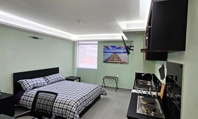Cuautitlán Izcalli Apartamento | A14 Full Suite Mini Dept at Plaza Acequia A14