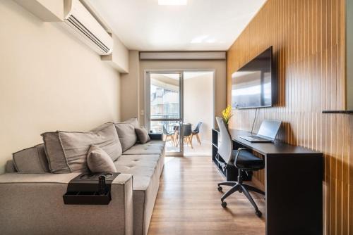Morumbi Apartamento | A6/401-Duplex 2 quartos casal MorumBIS e Einstein