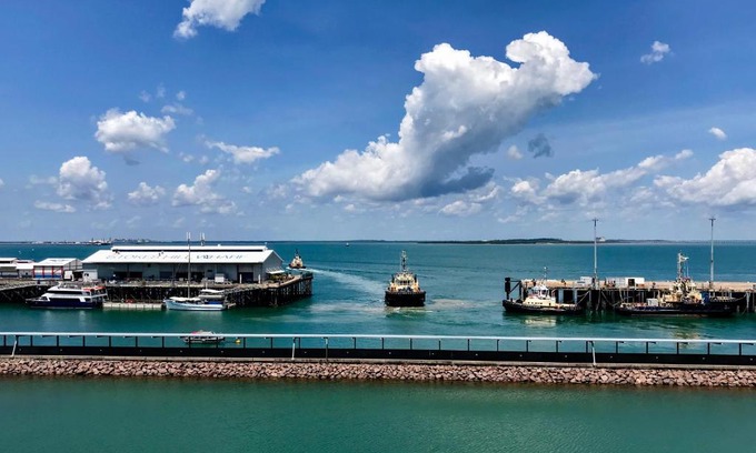 Darwin City Centre Apartamento | Absolute Waterfront - Tropical Oasis Over The Water