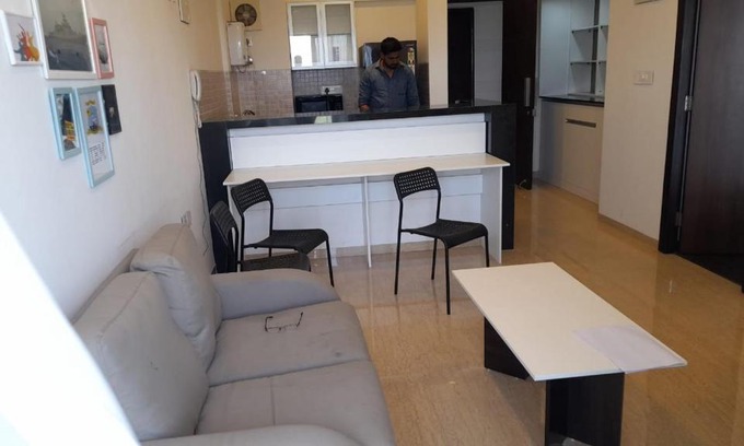 Kadadhe Apartamento | Ac 1bhk flat at 21st floor towards golf park facing in lodha belmondo, Pune