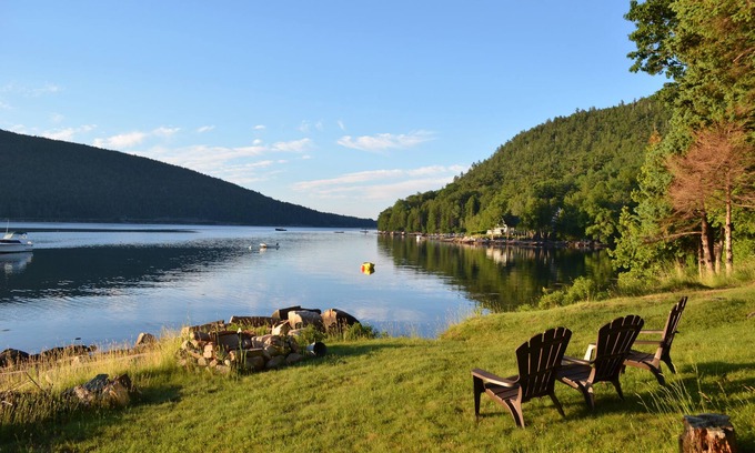 Hall Quarry Casa | En el agua - Acadia Cove Cabin - Parque Nacional Acadia - Mount Desert Island ME
