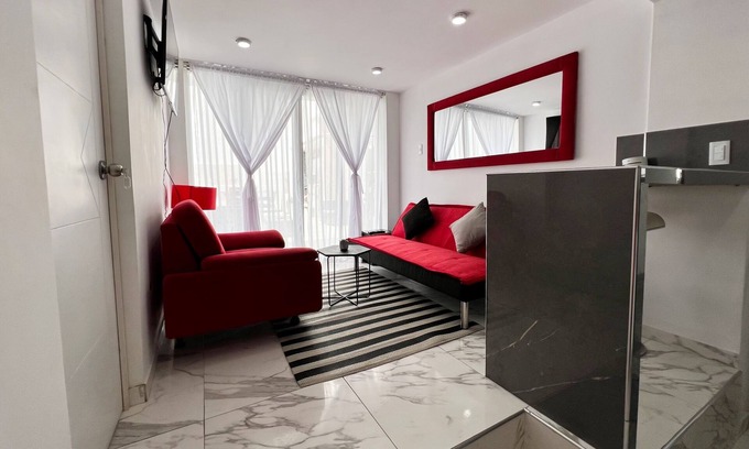 La Punta Apartamento | Departamento La Punta A - Piscina - Zona parrilla