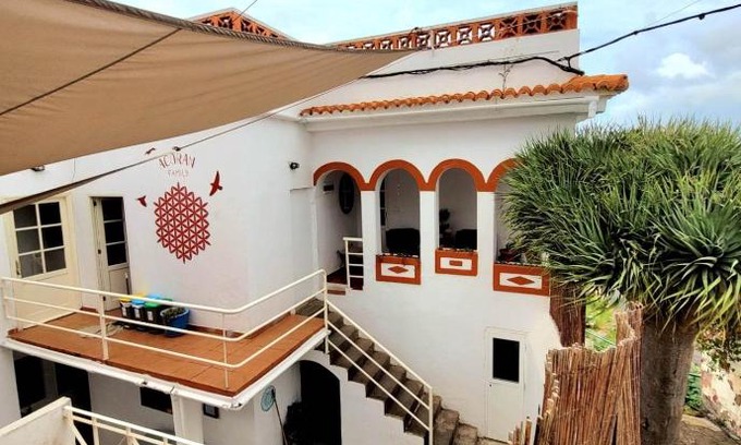 Firgas Casa | Acoran Family Guests House Firgas with Included Morning Yoga Practice ,there are pets in the house