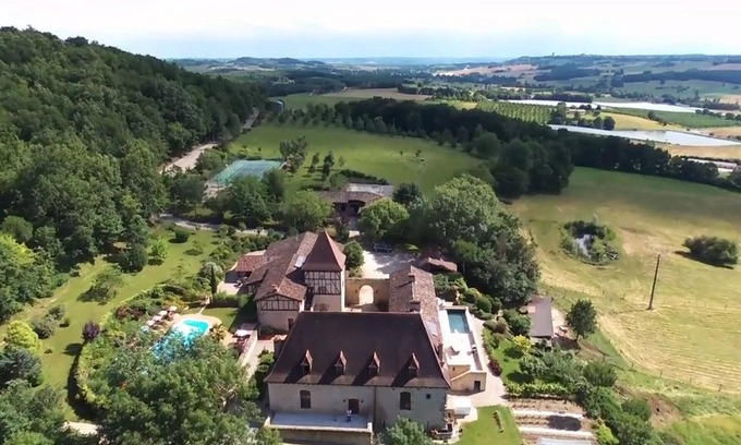 Pinel-Hauterive Casa | Adorable cabaña 4 personas. con piscina, tenis y excursiones ecuestres