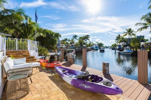 Pompano Isles Casa | Adorable Villa with water front in Pompano