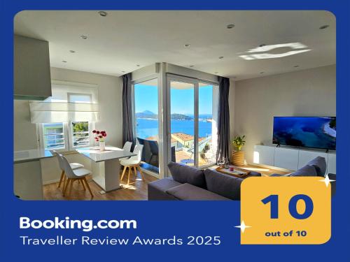 Cove Murtar Apartamento | Adriatic Dream - Garage - Sea View