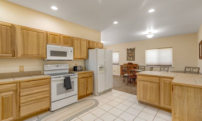 Pagosa Highlands Casa | Adventurer's retreat with gas fireplace, large yard, & grill - near hiking