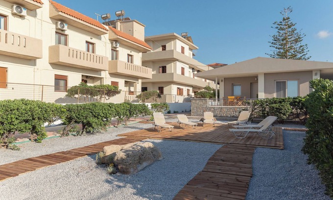 Vathianos Kampos Apartamento | Aelia Seafront 2 Bdr Villa by Hospi