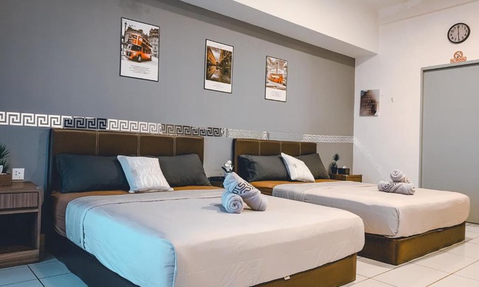 Tanjung Aru Apartamento | Aeropod Sovo ,Wifi ,5 minit from Airport