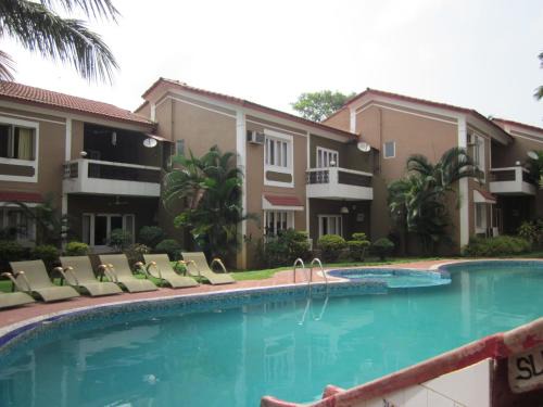 Sainagar Apartamento | AF-6 Candolim with shared pool