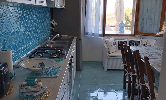 Porto Pino Villa | Affitto Hermosa villa con impresionantes vistas panorámicas