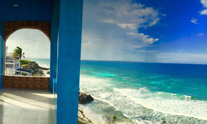Colonia Meteorológico Apartamento | Asequible y relajante frente al mar Master Suite en la azotea w Impresionantes vistas 360 !!!