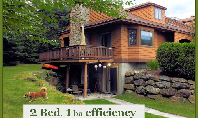 Bretton Woods Apartamento | ¡Lujo pagable! 4per. Efficiency Ski-in Condo en Bretton Woods
