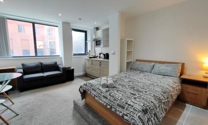 Manchester City Centre Apartamento | Afordable Budget Accommodation Studio with NO WIFI