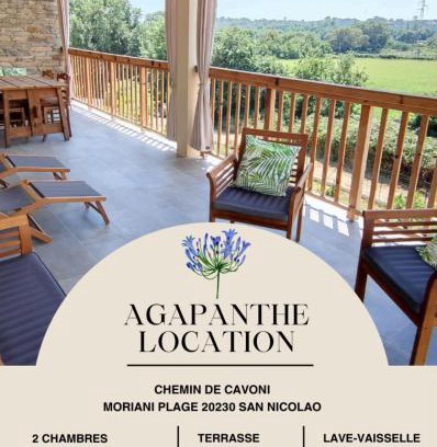 San-Nicolao Apartamento | Agapanthe location