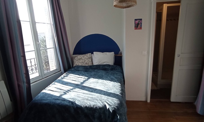 Pantin Apartamento | Agréable Appartement Lumineux et Central à Pantin, à 3mn du Métro Parisien !
