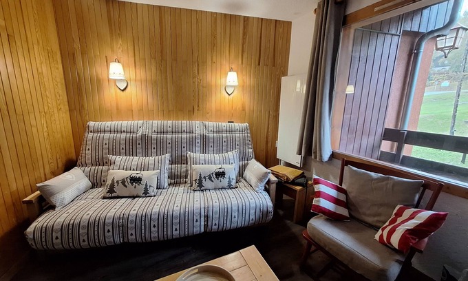 Bellentre Apartamento | Agréable Duplex au Centre du Village des Coches