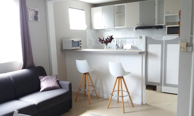 Fort-de-France Apartamento | Agréable F2, jardin, garage, fibre, clim ch