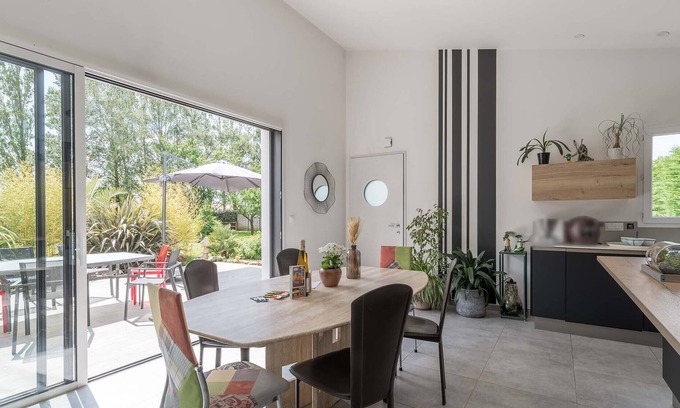 Chaumes-en-Retz Casa | Agréable maison avec grand jardin et terrasse