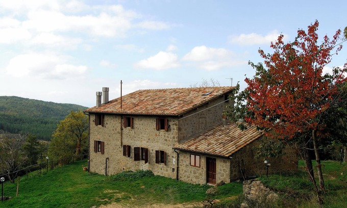 Vivo dʼOrcia Apartamento | - Agriturismo La Piaggia - apartamento con vista al bosque en la planta baja 2 personas