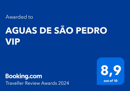 Aguas de Sao Pedro Apartamento | AGUAS DE SÃO PEDRO VIP