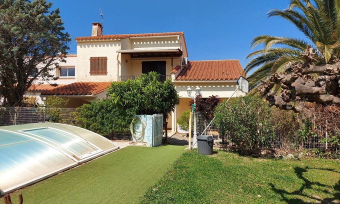 Saint-Genis Villa | Villa con aire acondicionado y bonito jardín en Saint-Génis-des-Fontaines