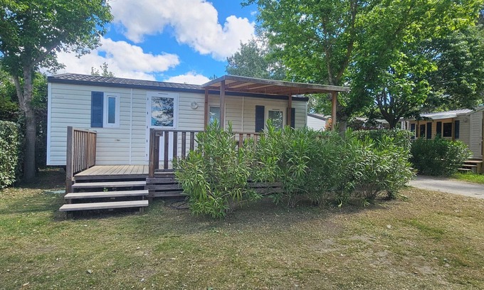 La Roque-d'Antheron Casa | Air-conditioned mobile home for 6 people