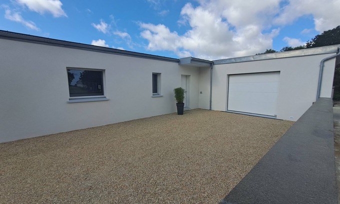 Plestin-les-Greves Casa | Air-conditioned house 100 m² 8 pers Plestin-les-Grèves