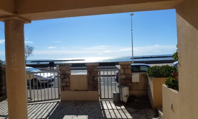 Valras-Plage Villa | frente a la playa Villa planta baja (primera línea)